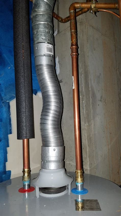 Water Heater Venting...is it done right? : r/Plumbing