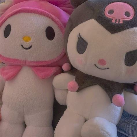 hello kitty my melody kuromi cinnamoroll aesthetic Hello Kitty Plush, Hello Kitty My Melody ...