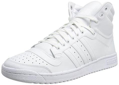 adidas Originals Men's Top Ten Hi Basketball Shoe, White/White/White, 10.5 M US | Adidas ...