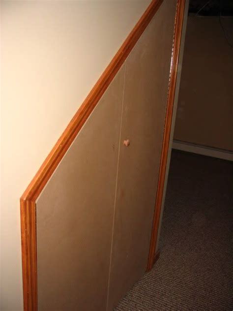 Knee wall door? | Knee wall, Carpentry diy, Wall