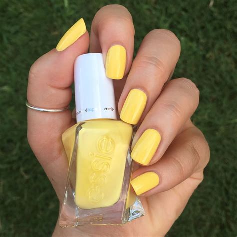 We asked and @essie has DELIVERED! This is {Avant-Garment} Essies new bold yellow beauty! This ...