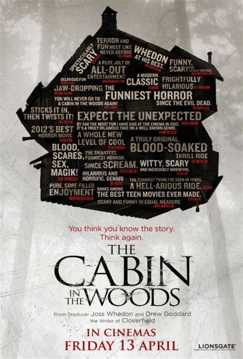 The Cabin in the Woods Movie Poster (#5 of 10) - IMP Awards