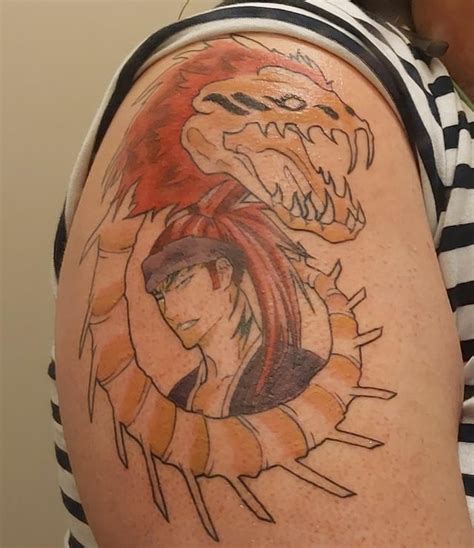 My first Anime Tattoo Renji Abarai Bleach. : r/Animetattoos