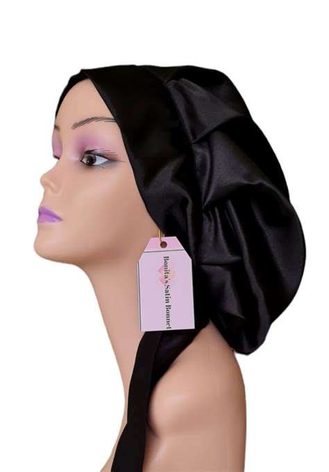 Adjustable Satin Bonnet - Bonitas Satin Bonnet