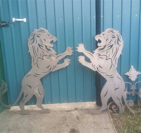 Laser Cut Lion Art Plasma Cut DXF File | Vectors File