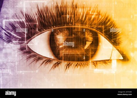 Retinal Scan Stock Photo - Alamy