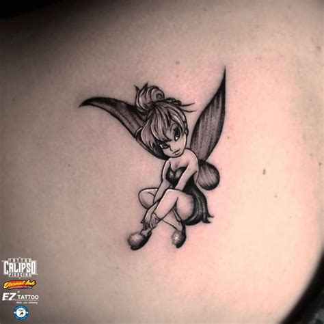 Campanilla - Tinker Bell | Fairy tattoo designs, Tinker bell tattoo, Cool tattoo drawings