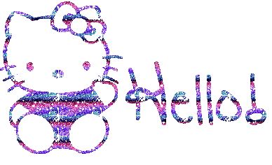 Hello Kitty as a Nerd glitter | Glitter plaatje - Hellokitty011 Hello ...