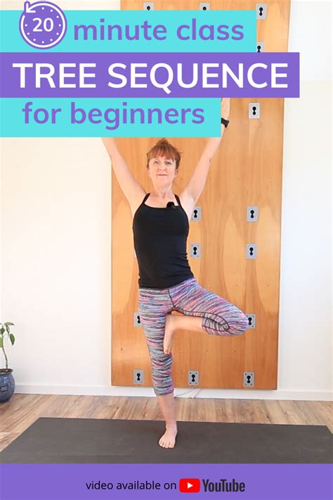 20-minute tree pose sequence for beginners - Vrksasana Yoga Class