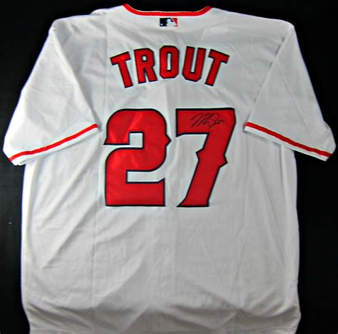 Mike Trout Autographed Jersey - Memorabilia Center