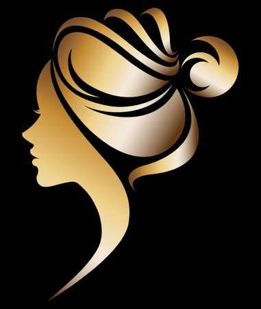 Pin de Petro Sweetman en gold yellow | Silueta de mujer, Ilustración vectorial, Arte de silueta