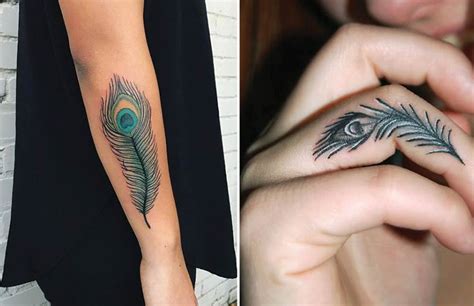 Discover more than 77 peacock feather finger tattoo - in.coedo.com.vn