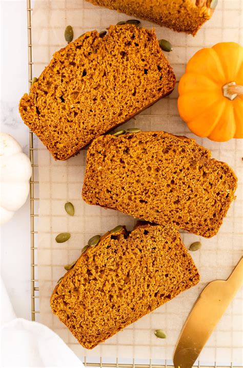 Starbucks Copycat Pumpkin Bread [healthy + low sugar]