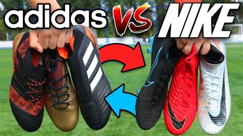 Ultimate adidas vs Nike Football Challenges! Who Wins? - YouTube