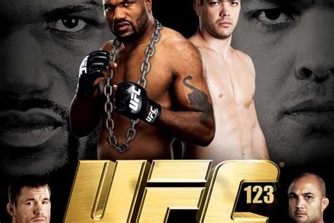 UFC 123 Fight Card: Jackson vs. Machida - Bloody Elbow