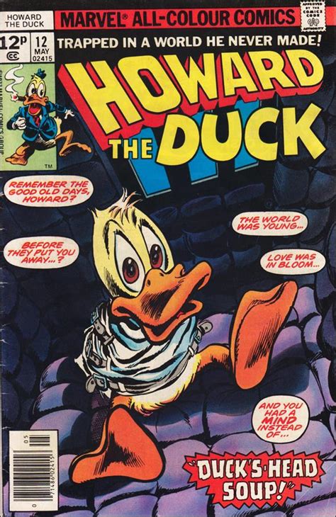 Howard the Duck 12 B, May 1977 Comic Book by Marvel