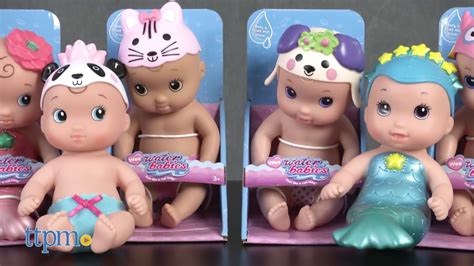 Wee Waterbabies Dolls from Just Play - YouTube