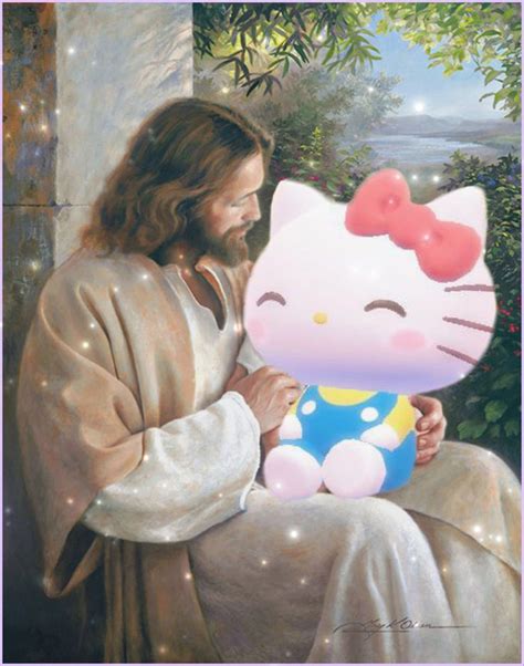Sanrio, Jesus and Hello Kitty | Hello kitty, Dibujos bonitos, Pegatinas ...