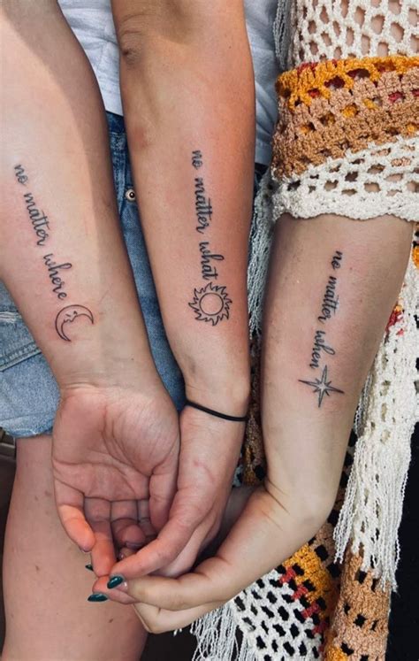 Best Friends Tattoos | Matching friend tattoos, Matching friendship ...