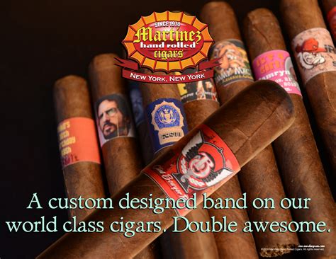 Custom Cigar Bands - Martinez Cigars