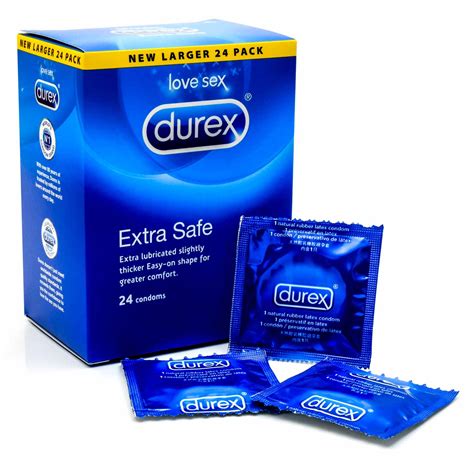 Durex Extra Safe Condoms 24 Pack | Durex Site UK