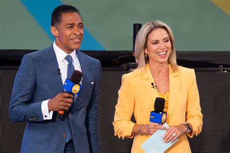 Inside GMA hosts Amy Robach and T.J. Holmes' romantic scandal