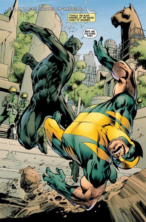 Black Panther vs. Wolverine | Comics Amino