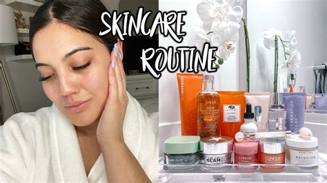 SKINCARE ROUTINE FOR DRY SENSITIVE SKIN | Glowing & Moisturizing Clear ...