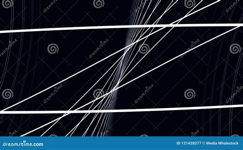 Abstract Background with Animation Moving of Lines. Lines are Growing and Moving Stock Image ...