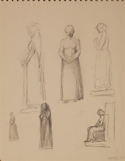 682. Study for Pioneer Woman · University Museums, Iowa State University