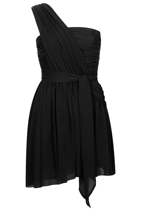 **One Shoulder Chiffon Dress by Kate Moss for Topshop- Topshop USA | Fashion, Chiffon cocktail ...