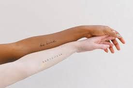 Choose a Minimalist Tattoo Font for a Tattoo That Reflects Your Personality - Body Tattoo Art