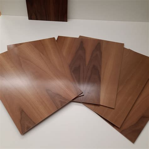 18 Walnut Plywood 6 pack MDF Core Hardwood Plywood Prefinished UV ...