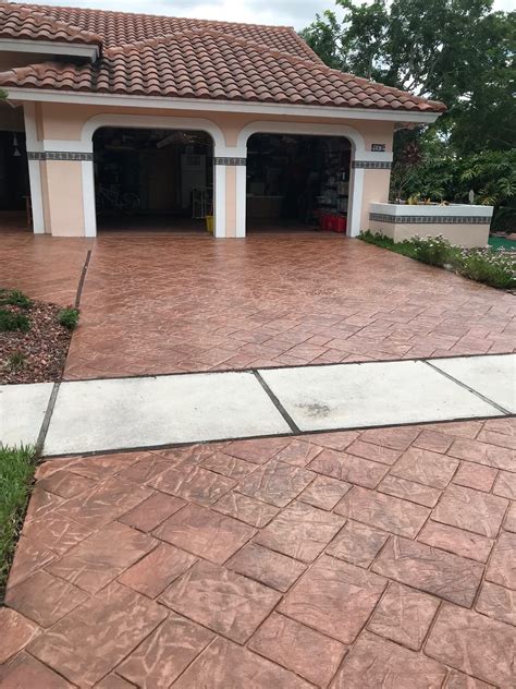 Stamped Concrete | Concrete Designs Florida | West Palm Beach