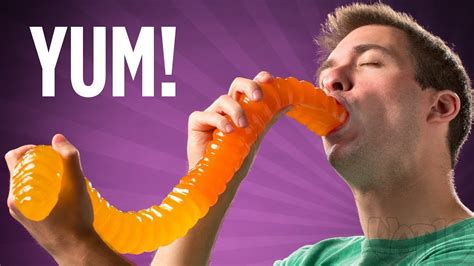 World's Largest Gummy Worm [ORIGINAL VIDEO] - YouTube