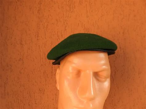 FRENCH FOREIGN LEGION Beret Green Flat Hat Legio Patria Nostra Size 58 ...