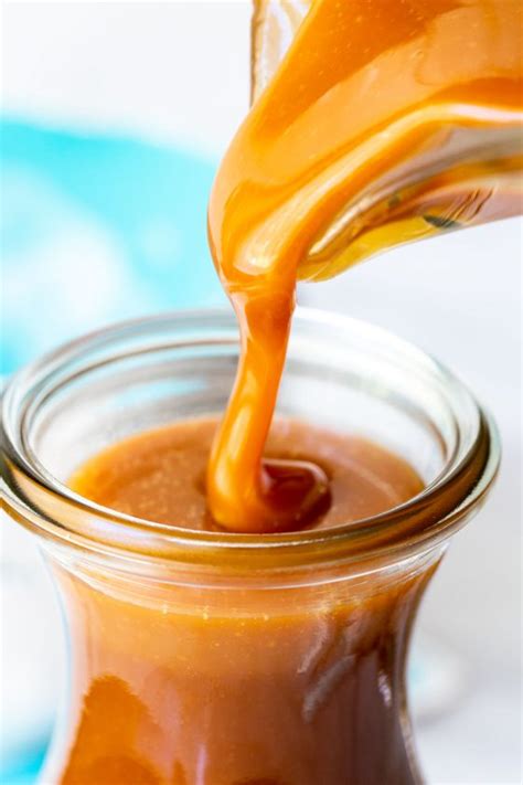 Easy Microwave Caramel Sauce - The Café Sucre Farine