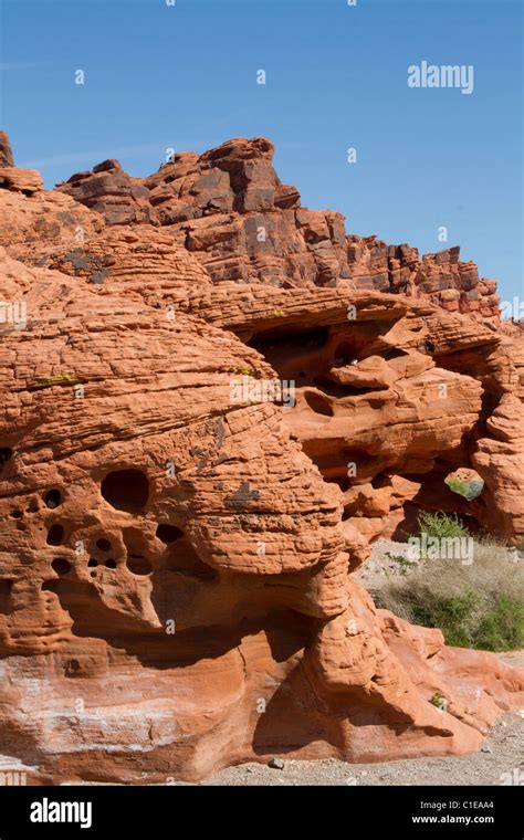 red rock formation geology nature Stock Photo - Alamy