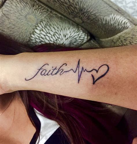 Faith Tattoo On Arm