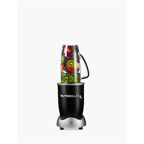 Buy NutriBullet Rx Blender Soup Maker, Black | John Lewis