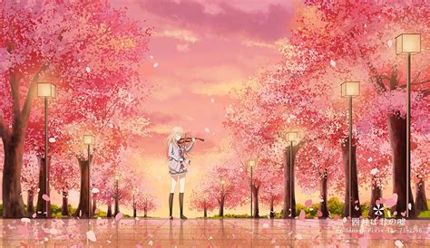 #Anime Your Lie in April Kaori Miyazono #1080P #wallpaper #hdwallpaper #desktop