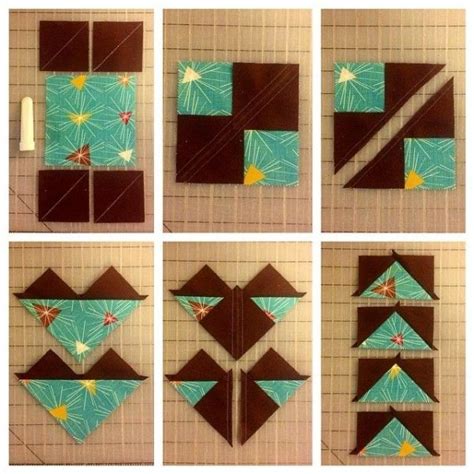 flying geese step by step by sherry | Quilt tutorials, Quilting techniques, Quilt patterns