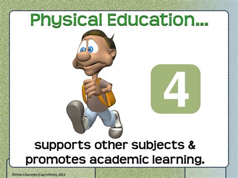 Top 10 Reasons for Physical Education- Printable Display Signs | capnpetespowerpe