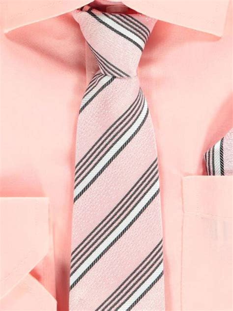 Kids World Boys' Dress Shirt & Tie (Patterns May Vary) - blush, 4 (Little Boys) - Walmart.com