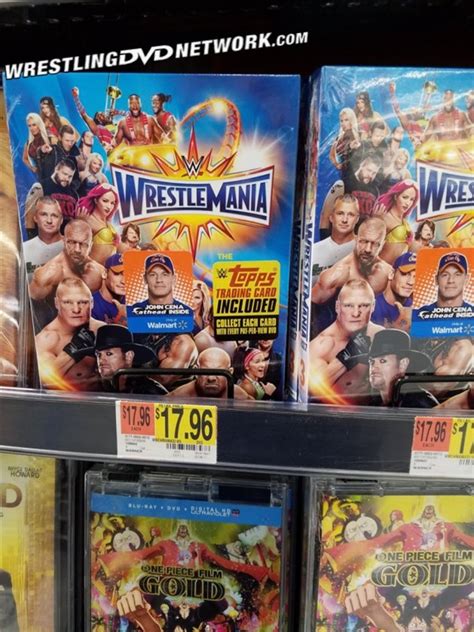 WWE Releases WRESTLEMANIA 33 DVD & Blu-Ray – Loads of Exclusives ...