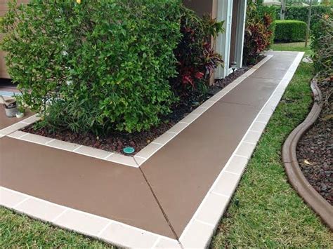 Vero Beach Painting & Faux Finishes - ***-***-****: Painting Driveway Designs - Coating and ...