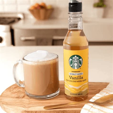 Starbucks Vanilla Syrup - starbmag