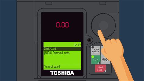 Toshiba Q9 Plus Adjustable Speed Drive - Programming via Quickstart - YouTube