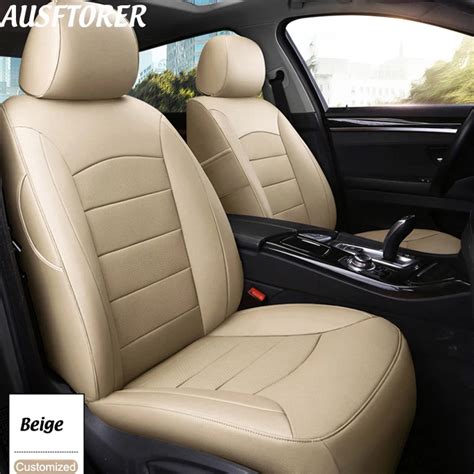 AUSFTORER Genuine Leather Covers Seat for Mercedes Benz B 180 200 250 ...