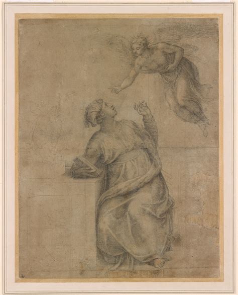 Attributed to Michelangelo Buonarroti | Annunciation to the Virgin ...